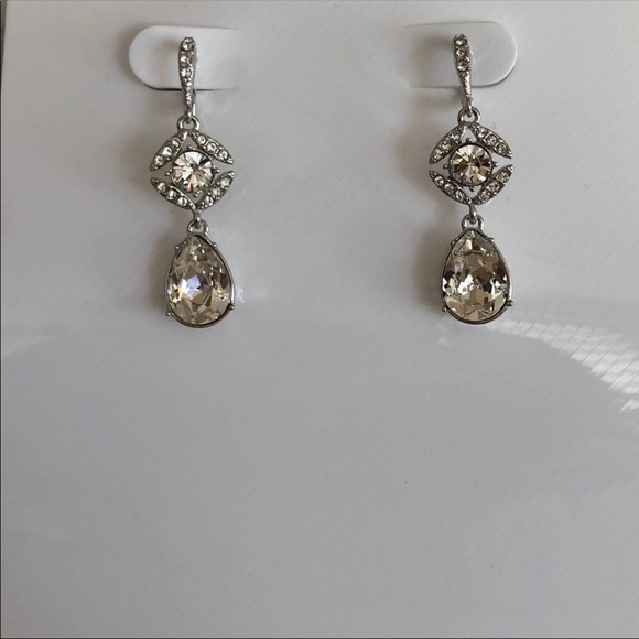 Givenchy Crystal double drop earrings - Picture 5 of 7